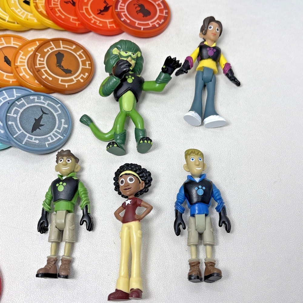 Wild Kratts Mixed Lot of 5 Figures 80 Discs Goggles 2 Magazines 24 Fanny Pack - Picture 2 of 10